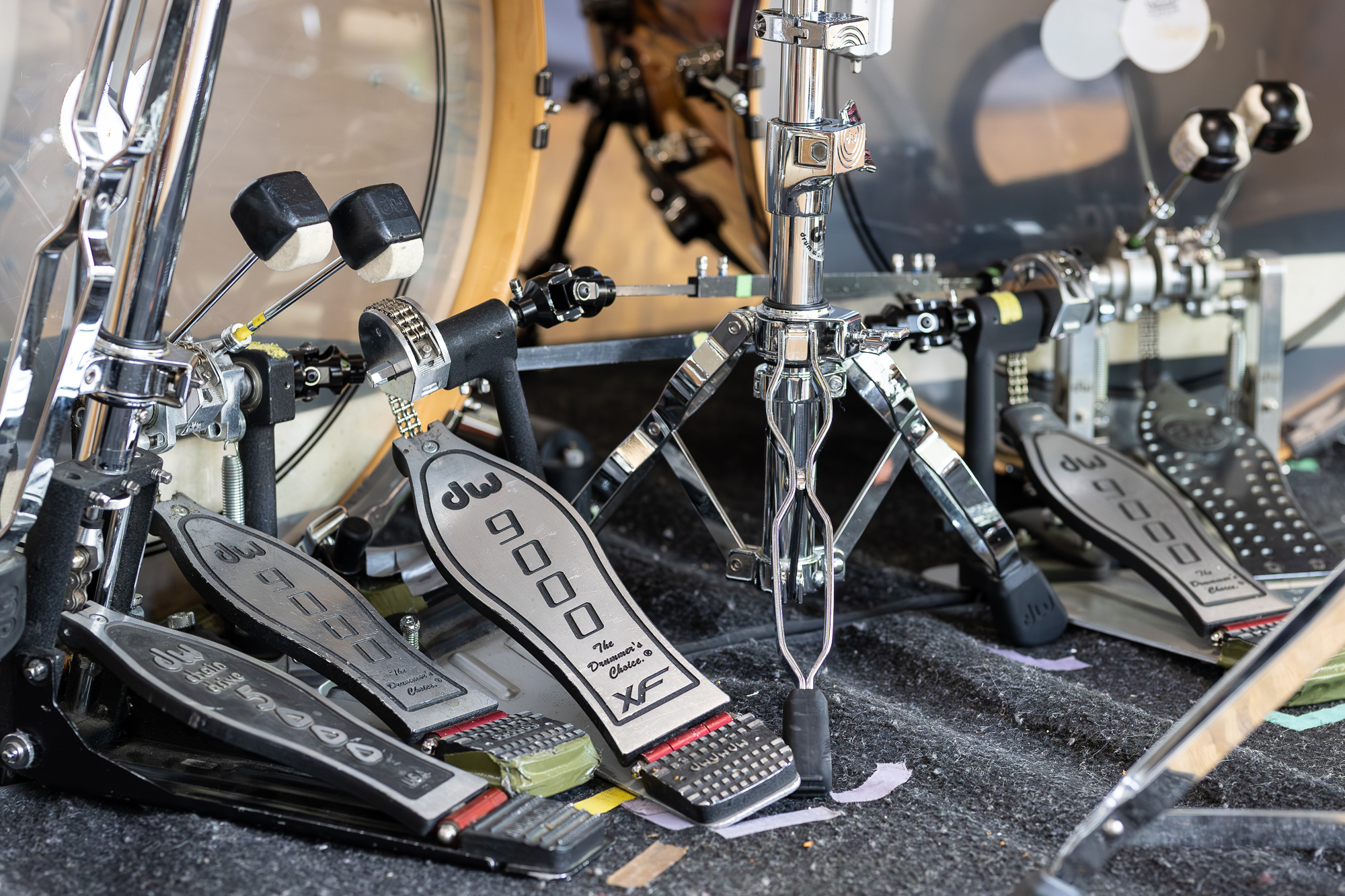 Doppel-Fußmaschinen im Quad-Setup von Manni von Bohr